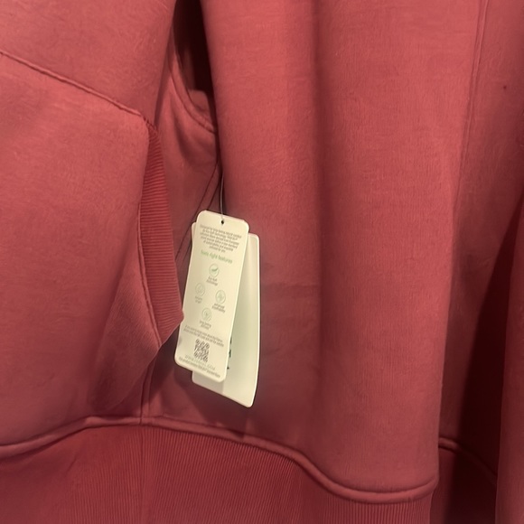 New ATHLETA Cozy Sherpa Reversible Jacket medium maple red - Picture 5 of 6